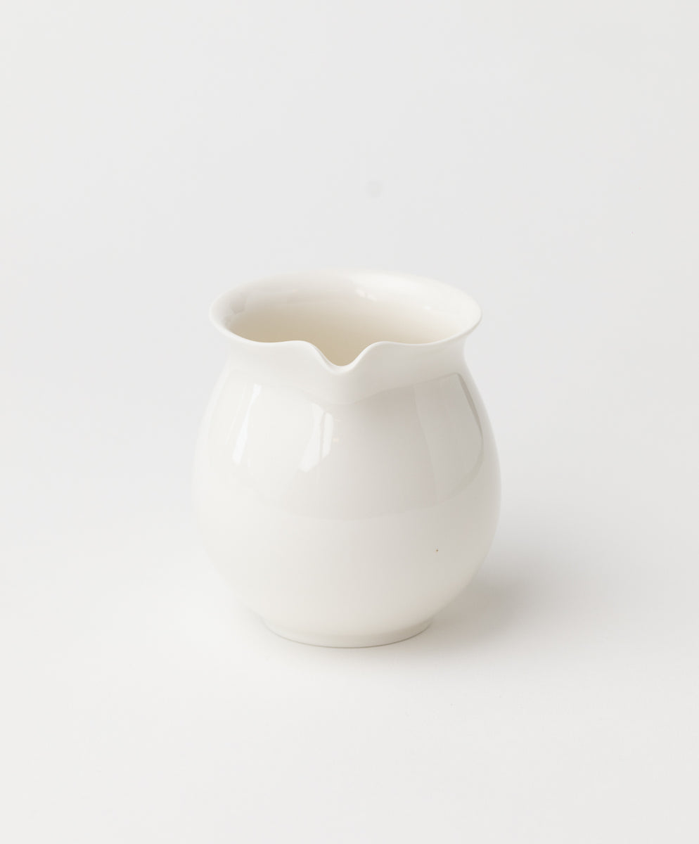 White Porcelain Tea Pitcher