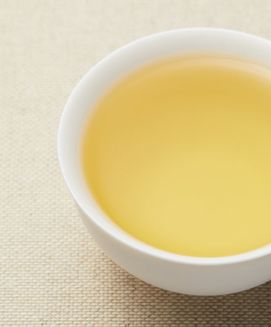 2028 oolong tea liquid in a cup