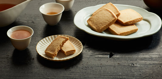 plate of Shortbread Cookie
