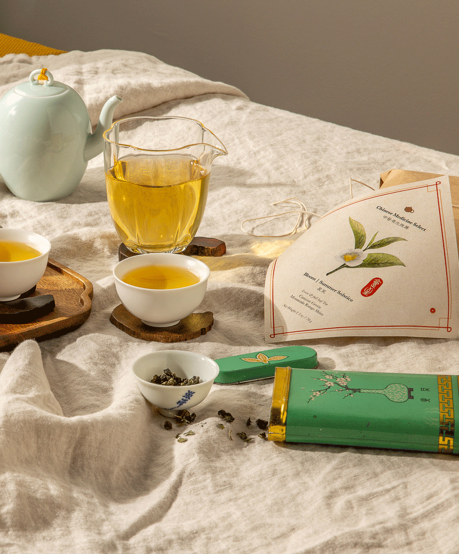 Summer tea per traditional Chinese medicine