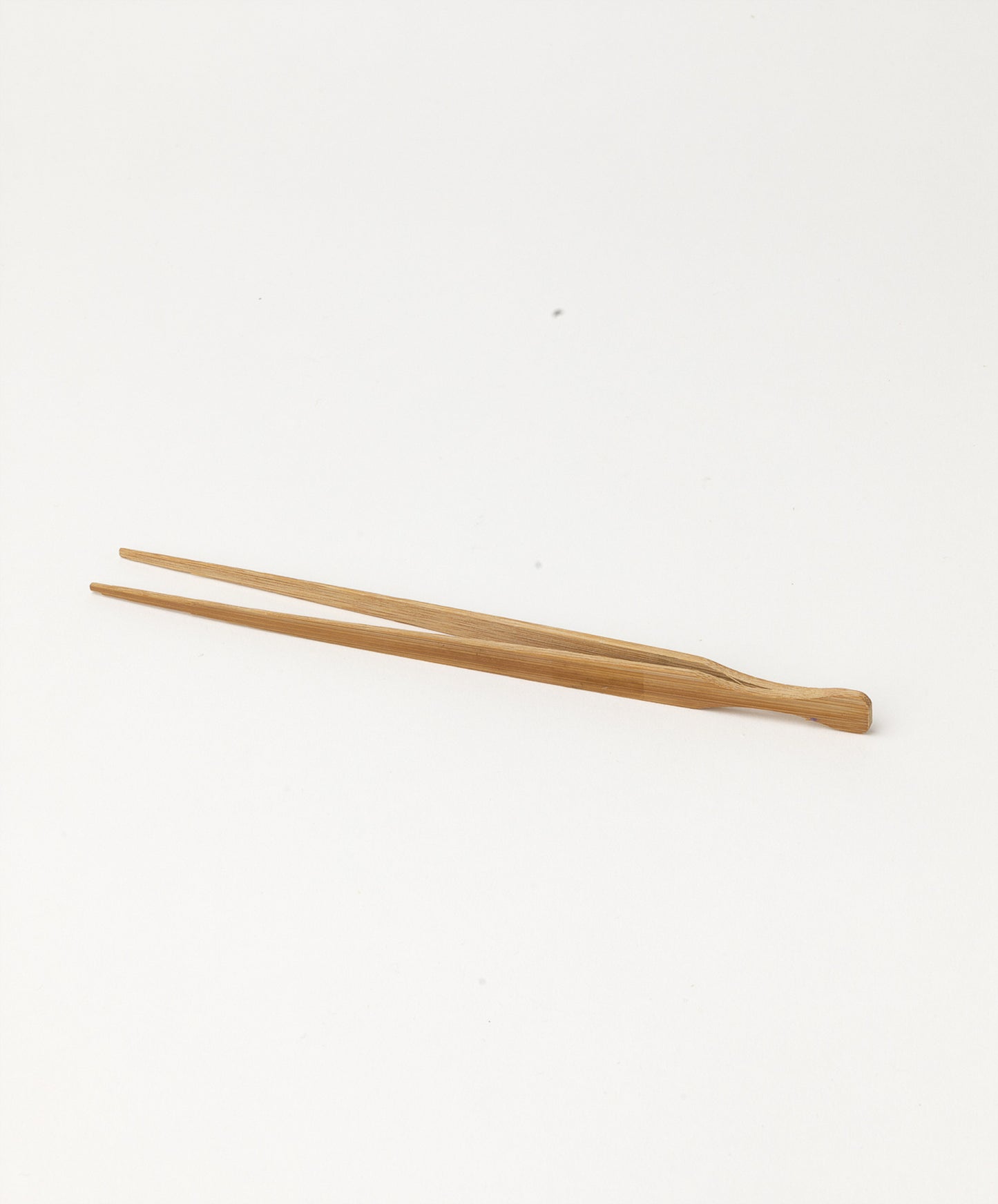 View of the Bamboo Tea Tong highlighting its form.