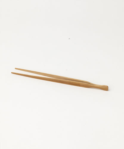 View of the Bamboo Tea Tong highlighting its form.