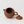 terracotta clay teapot open lid