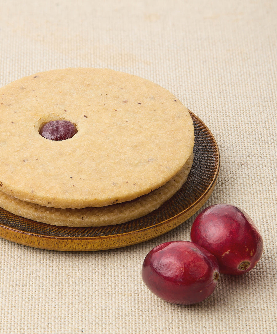 Cranberry Linzer Cookie