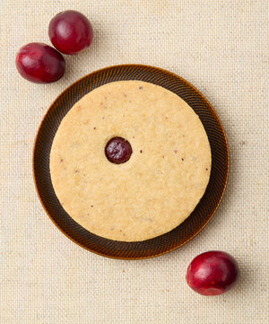 Cranberry Linzer Cookie