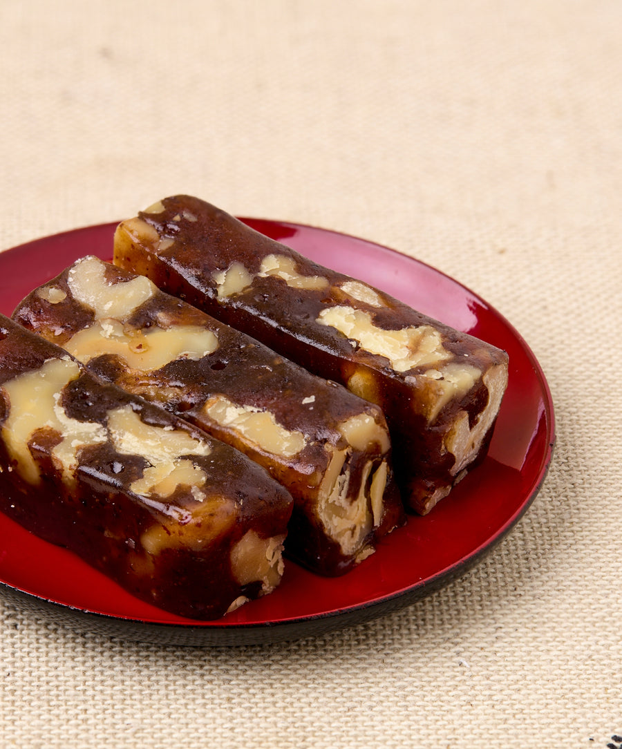 date and walnut nougat side