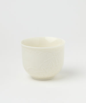 porcelain cup with flowers