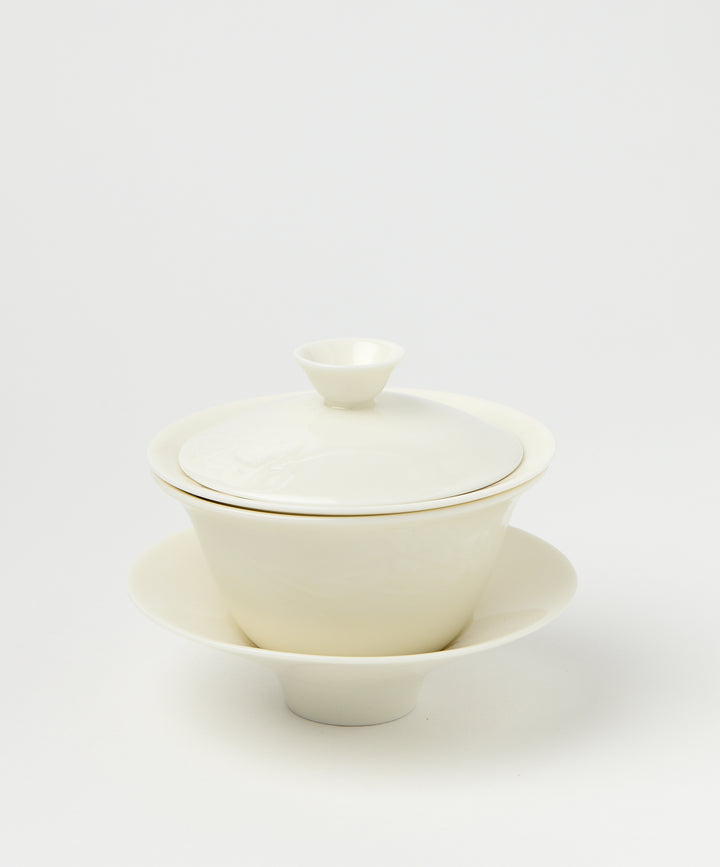porcelain gaiwan with strainer