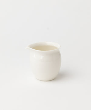 small white porcelain pitcher