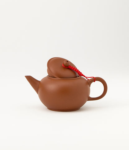 Small Terracotta Clay Teapot