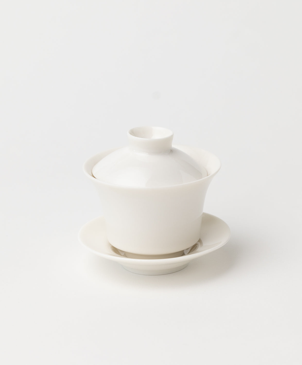 white porcelain gaiwan