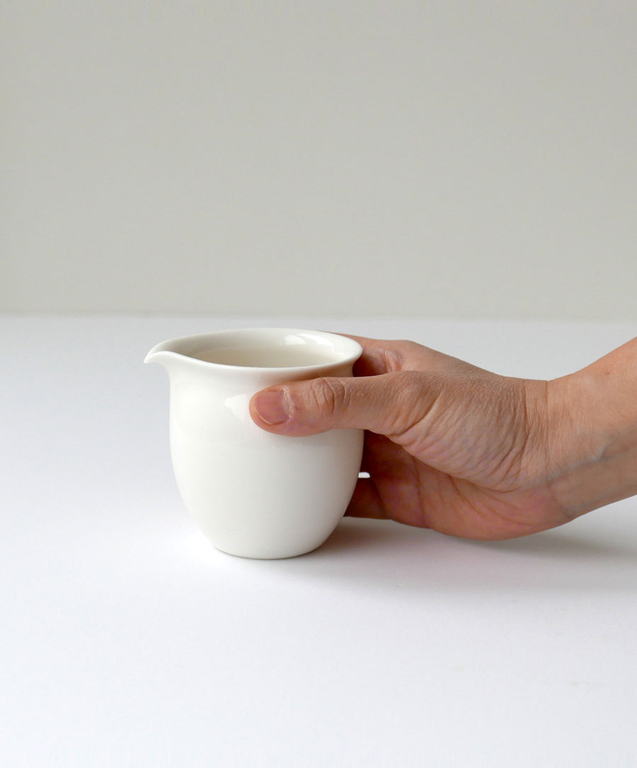 small porcelain pitcher size